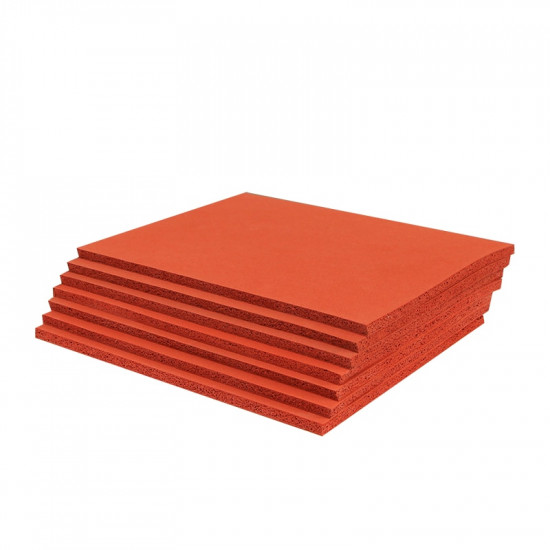 LAMINATE RED MAT 12.5 INCH ( 0.8MM THICK )